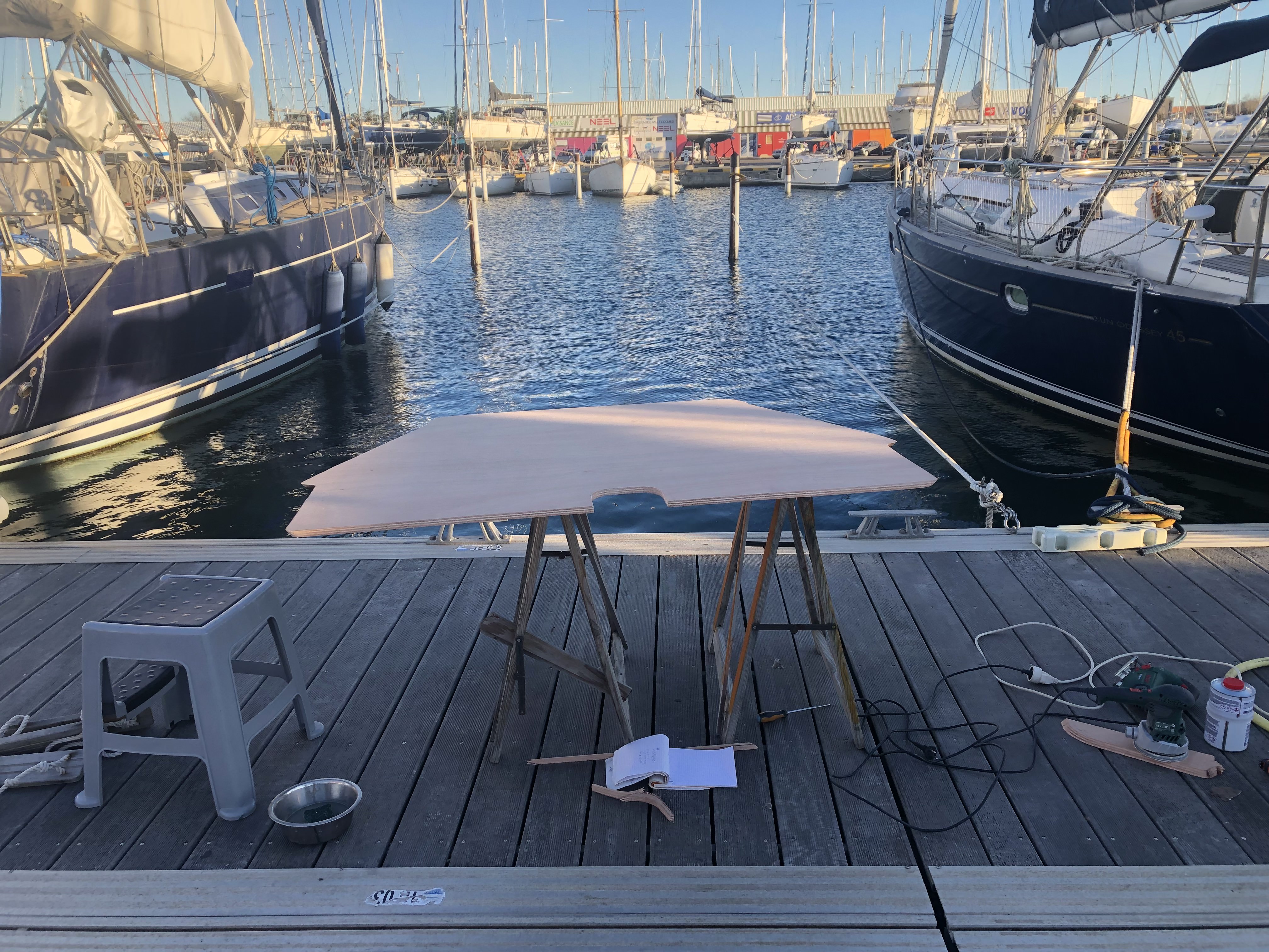 Manœuvre à bord