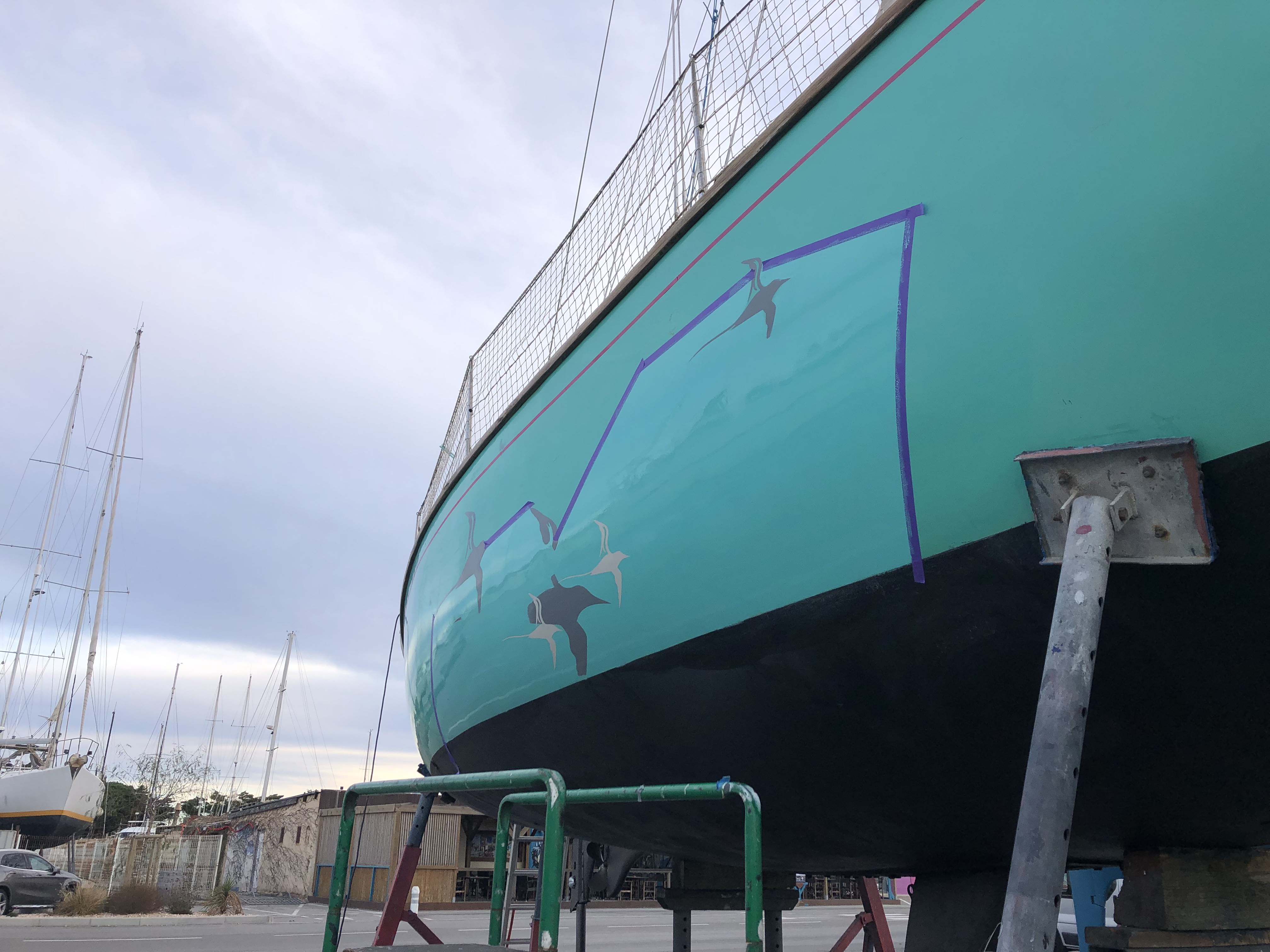 Mise en peinture